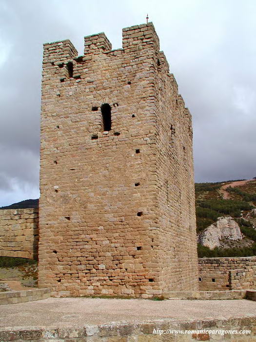 TORRE DEL HOMENAJE. LIENZO SUR: VANOS DE CADALSOS